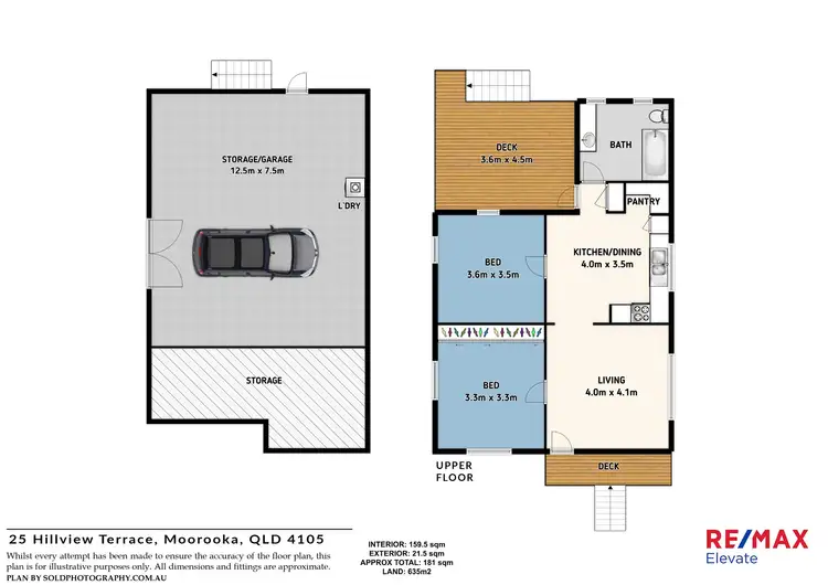 Floorplan of Homely house listing, 25 Hillview Terrace, Moorooka QLD 4105