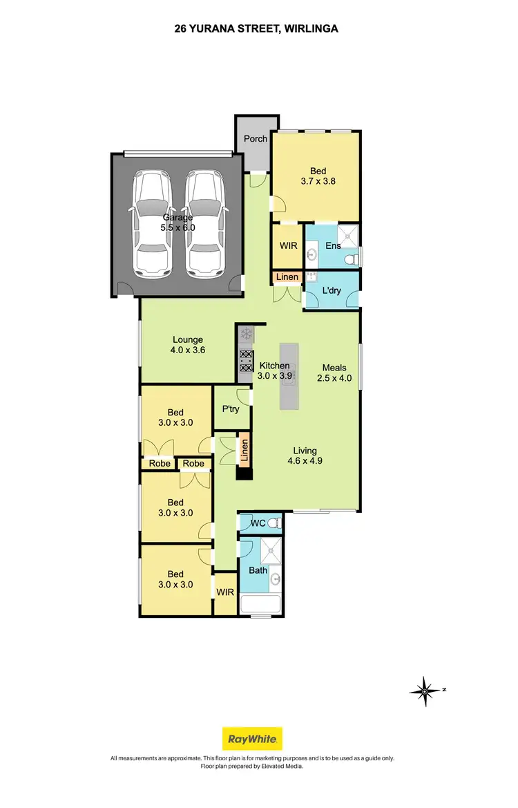 Floorplan of Homely house listing, 26 Yurana Street, Wirlinga NSW 2640