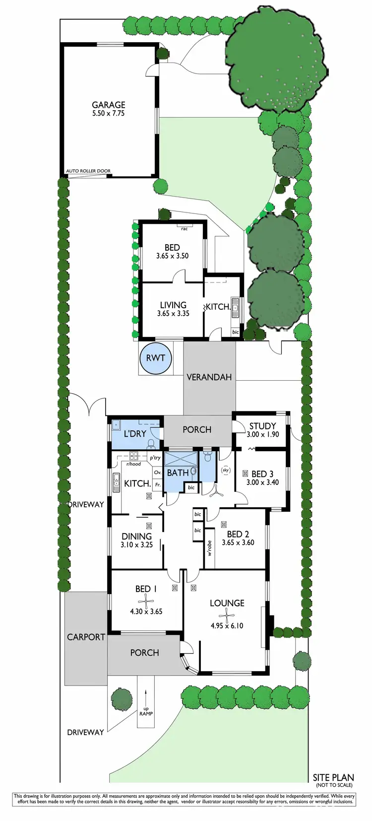 Floorplan of Homely house listing, 4 Bransby Avenue, North Plympton SA 5037
