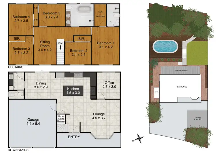 Floorplan of Homely house listing, 72 The Gully Road, Berowra NSW 2081