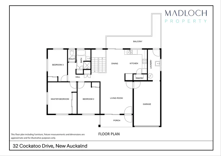 Floorplan of Homely house listing, 32 Cockatoo Drive, New Auckland QLD 4680