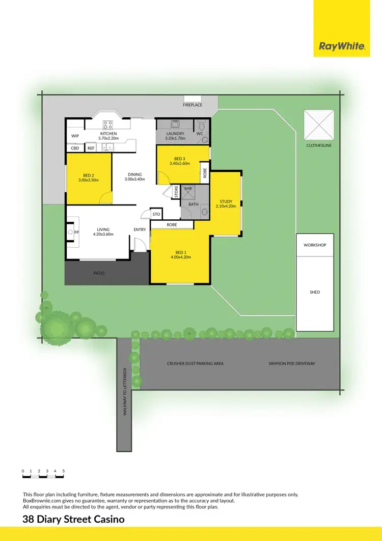 Floorplan of Homely house listing, 38 Diary Street, Casino NSW 2470