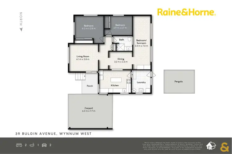 Floorplan of Homely house listing, 39 Bulgin Avenue, Wynnum West QLD 4178