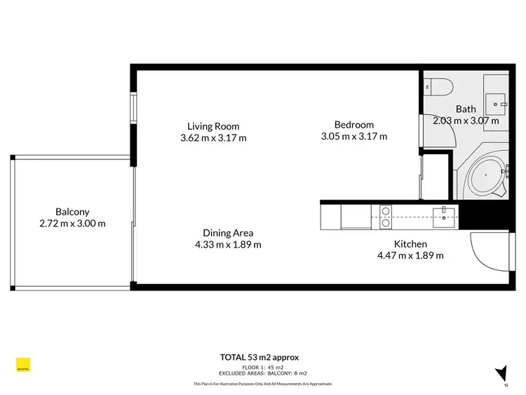Floorplan of Homely apartment listing, 71/70-76 Davidson Street, Port Douglas QLD 4877