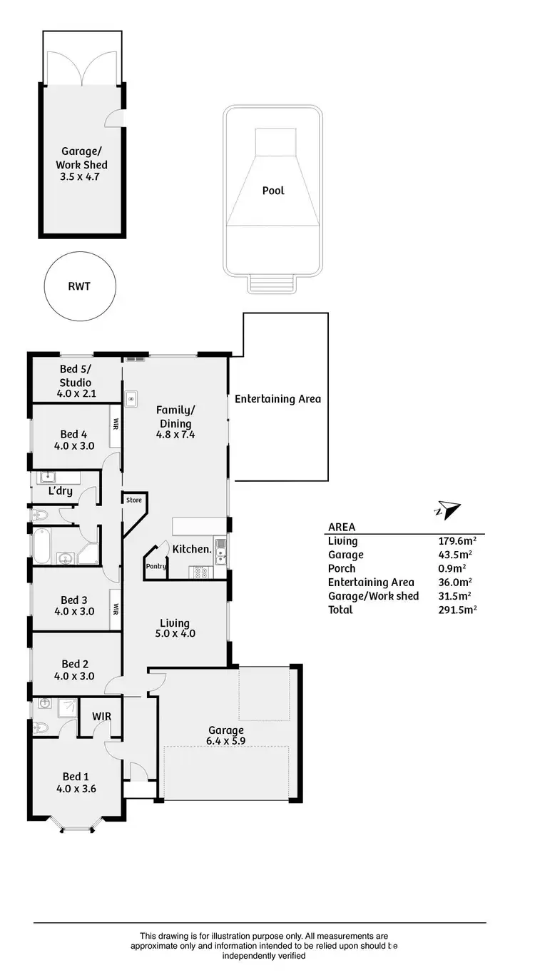 Floorplan of Homely house listing, 17 Dashwood Circuit, Strathalbyn SA 5255