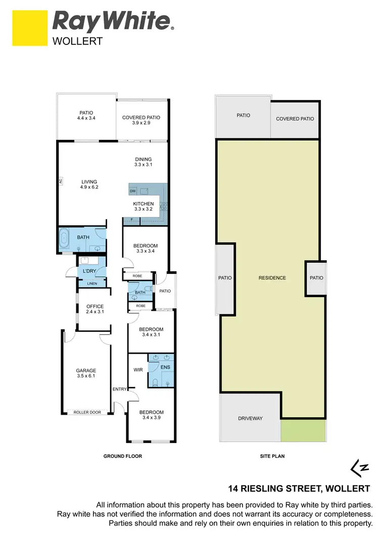 Floorplan of Homely house listing, 14 Riesling Street, Wollert VIC 3750