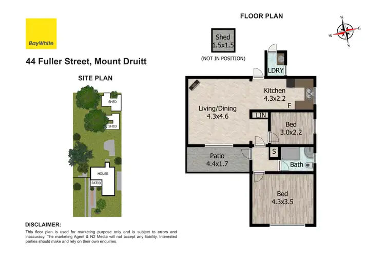 Floorplan of Homely house listing, 44 Fuller Street, Mount Druitt NSW 2770