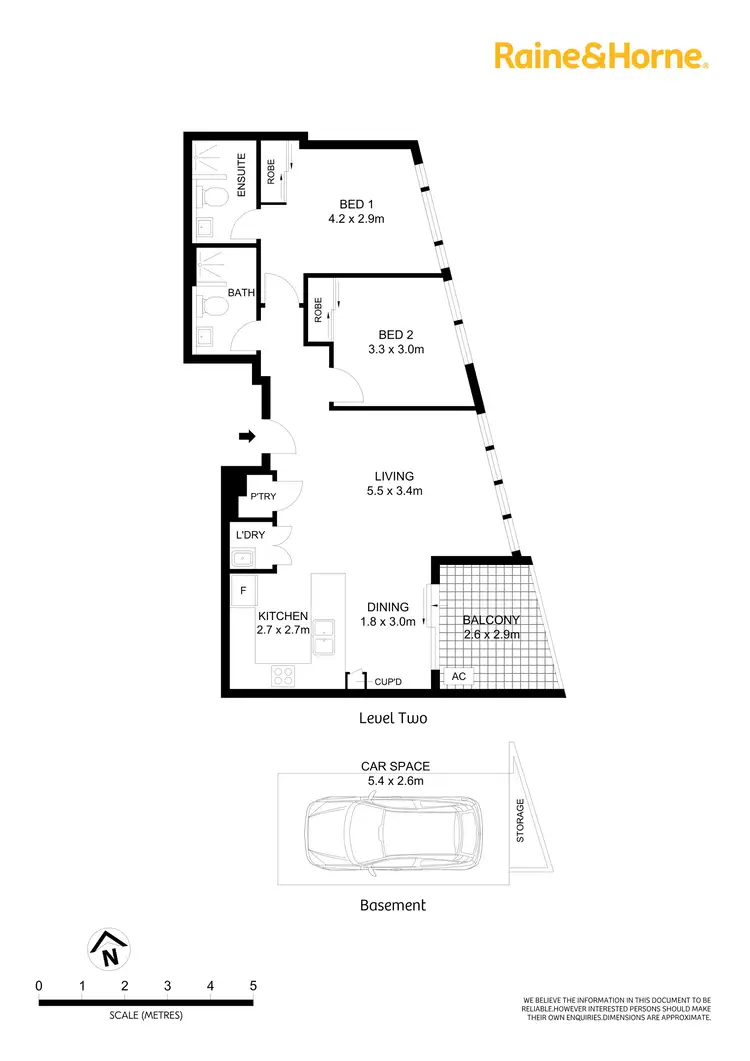 Floorplan of Homely apartment listing, 207/539 Princes Highway, Rockdale NSW 2216