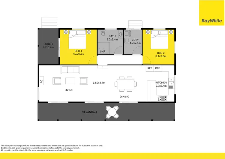 Floorplan of Homely rural property listing, 396 Urbenville Road, Urbenville NSW 2475