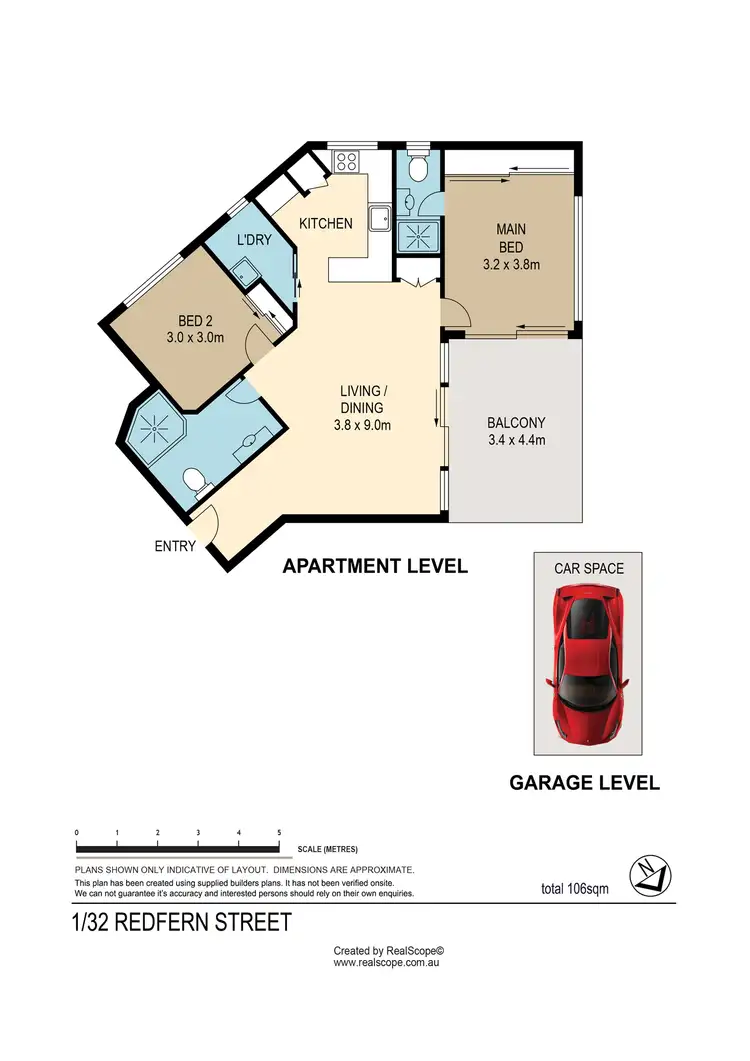 Floorplan of Homely unit listing, 1/32 Redfern Street, Morningside QLD 4170