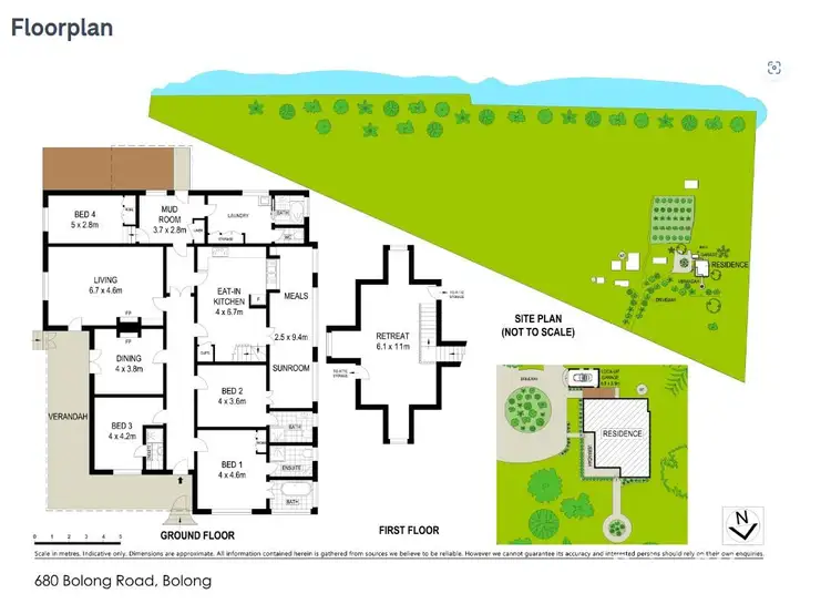 Floorplan of Homely rural property listing, 680 Bolong Road, Bolong NSW 2540