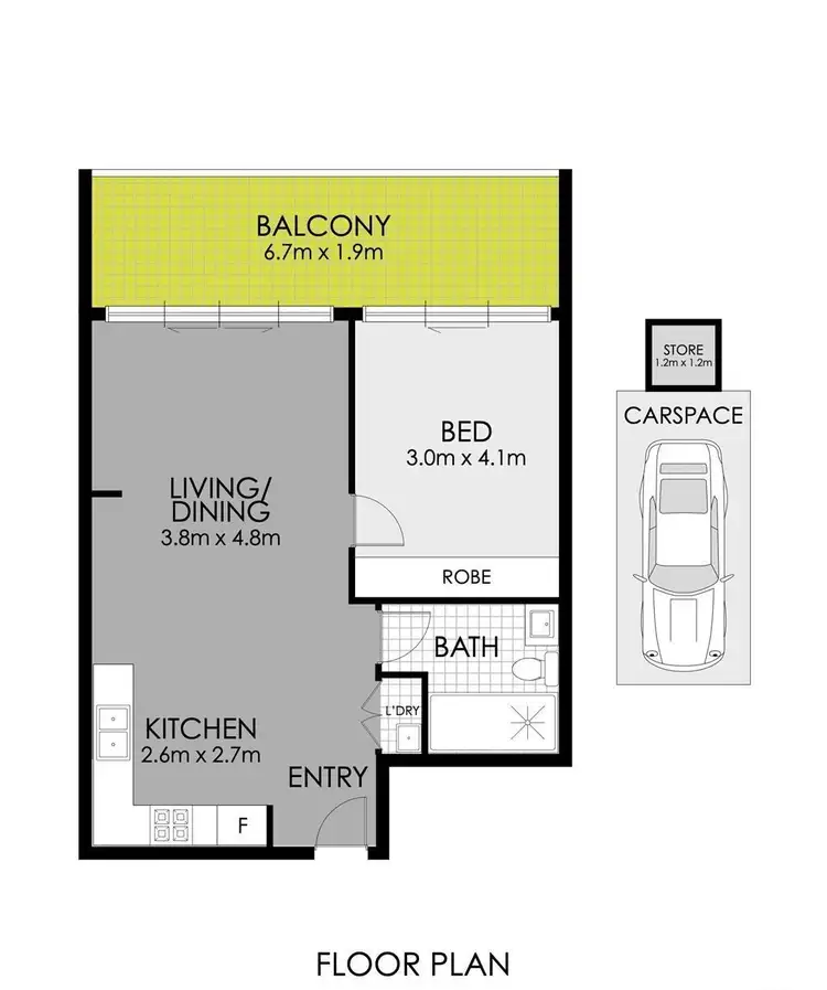 Floorplan of Homely apartment listing, 37/3-7 Taylor Street, Lidcombe NSW 2141
