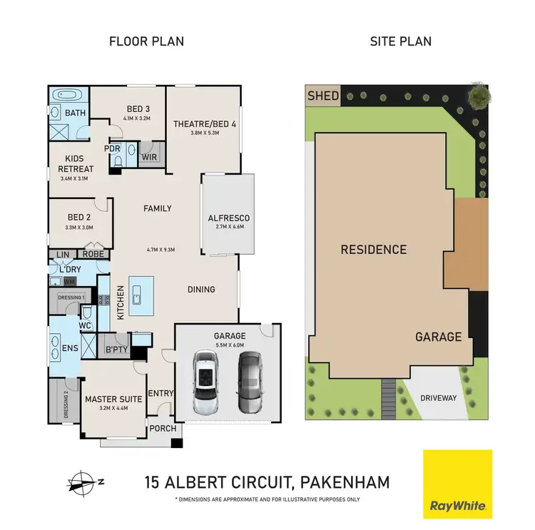Floorplan of Homely house listing, 15 Albert Circuit, Pakenham VIC 3810