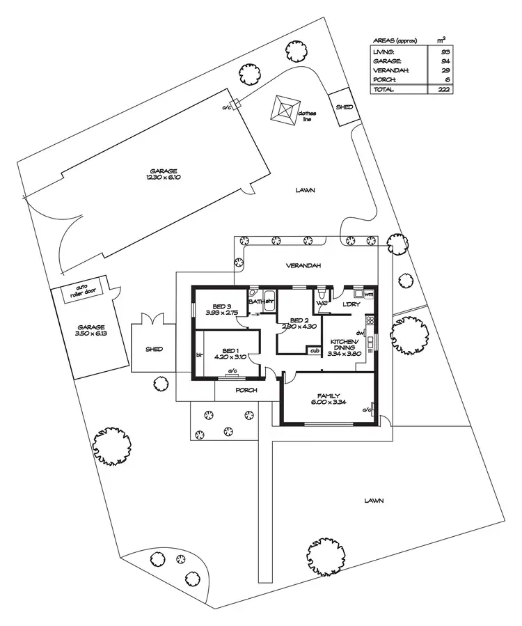 Floorplan of Homely house listing, 2 Drimpton Street, Davoren Park SA 5113