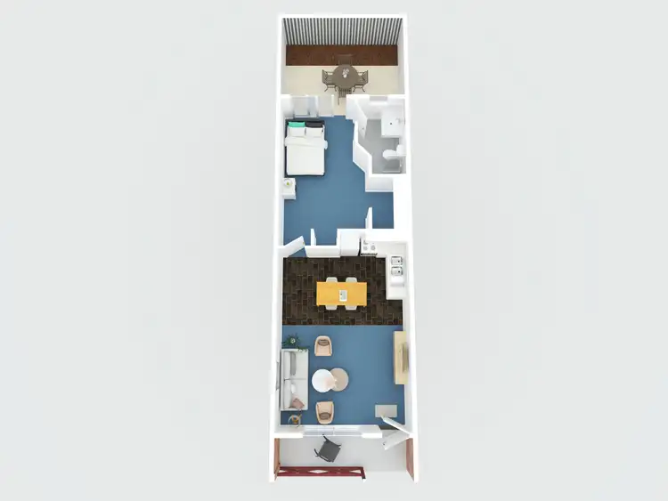 Floorplan of Homely unit listing, 4/32 Shotover Place, South Kalgoorlie WA 6430