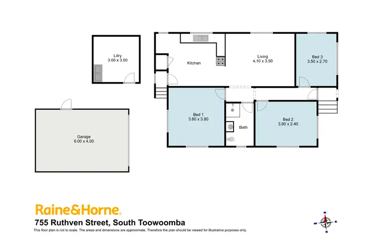 Floorplan of Homely house listing, 755 Ruthven Street, South Toowoomba QLD 4350