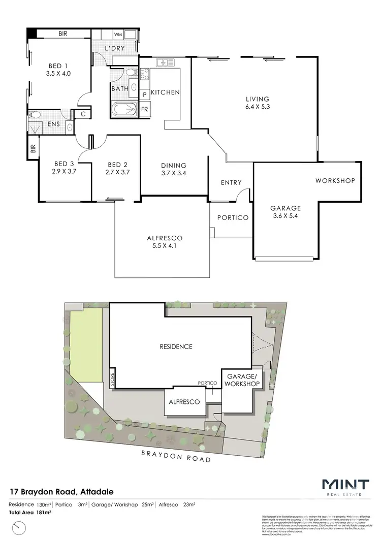 Floorplan of Homely house listing, 17 Braydon Road, Attadale WA 6156