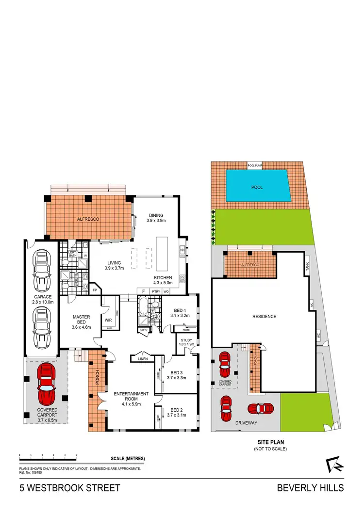 Floorplan of Homely house listing, 5 Westbrook Street, Beverly Hills NSW 2209