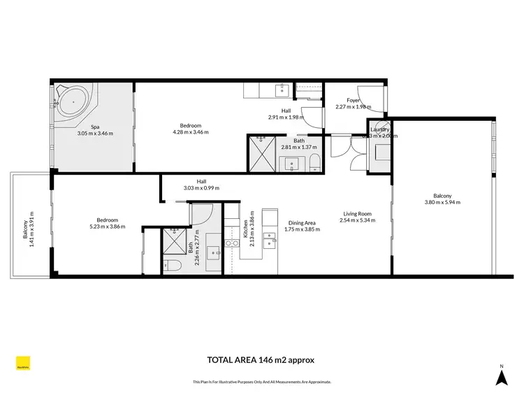Floorplan of Homely apartment listing, 10/2-16 Langley Road, Port Douglas QLD 4877