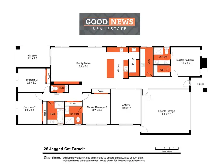 Floorplan of Homely house listing, 26 Jagged Circuit, Tarneit VIC 3029