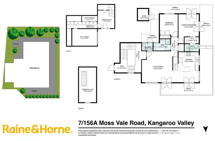 Floorplan of Homely townhouse listing, 7/156A Moss Vale Road, Kangaroo Valley NSW 2577