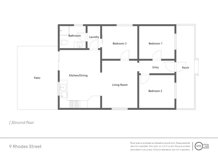 Floorplan of Homely house listing, 9 Rhodes Street, Kalgoorlie WA 6430