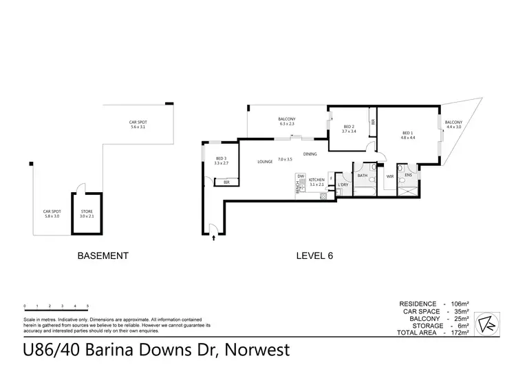 Floorplan of Homely apartment listing, 86/40-52 Barina Downs Road, Norwest NSW 2153