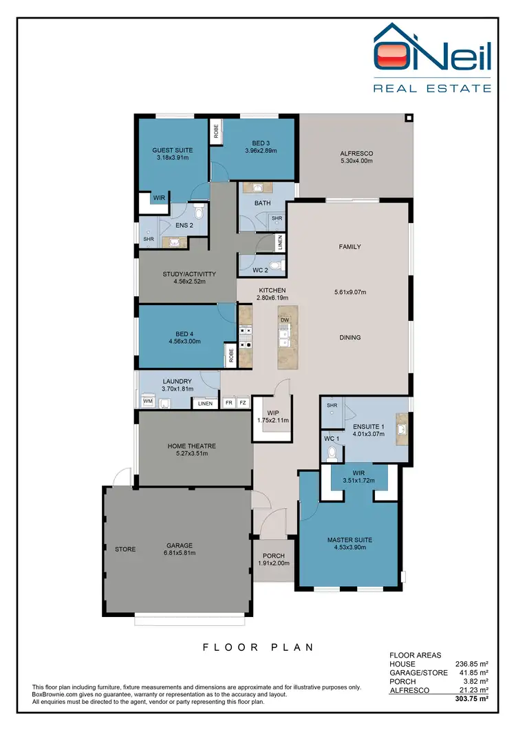 Floorplan of Homely house listing, 15 Mandalup Road, Haynes WA 6112