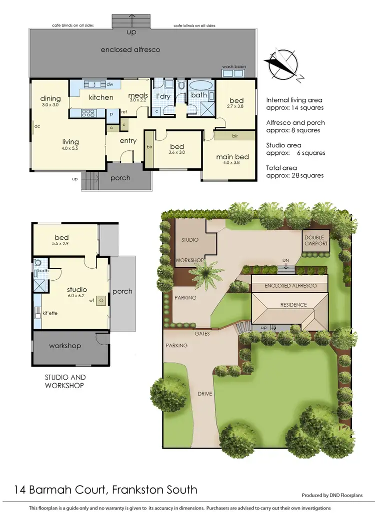 Floorplan of Homely house listing, 14 Barmah Court, Frankston South VIC 3199