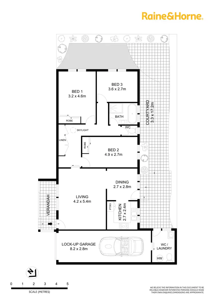 Floorplan of Homely villa listing, 5/32 Beaconsfield Street, Bexley NSW 2207