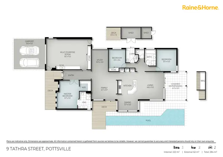 Floorplan of Homely house listing, 9 Tathra Street, Pottsville NSW 2489