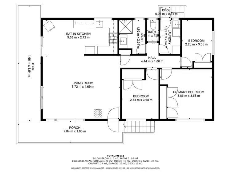 Floorplan of Homely house listing, 5 Fisher Street, Kyogle NSW 2474