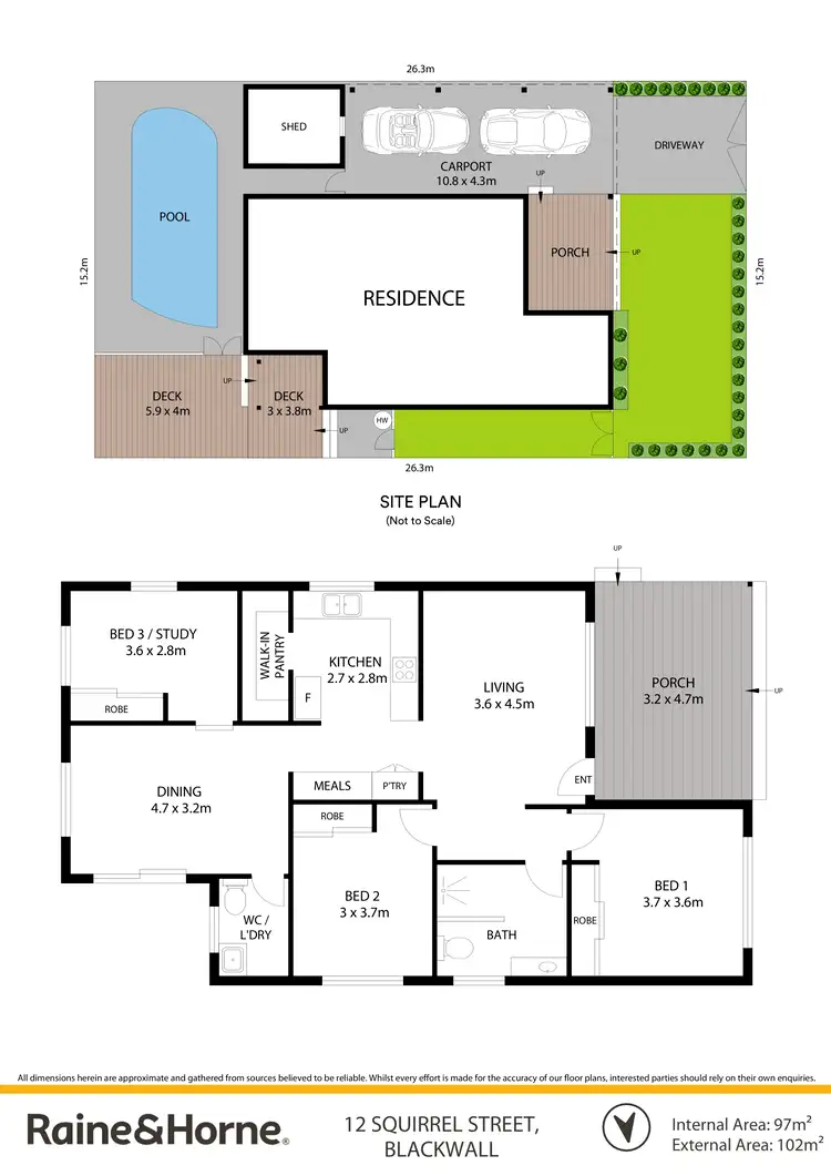 Floorplan of Homely house listing, 1/12 Squirrel Street, Woy Woy NSW 2256