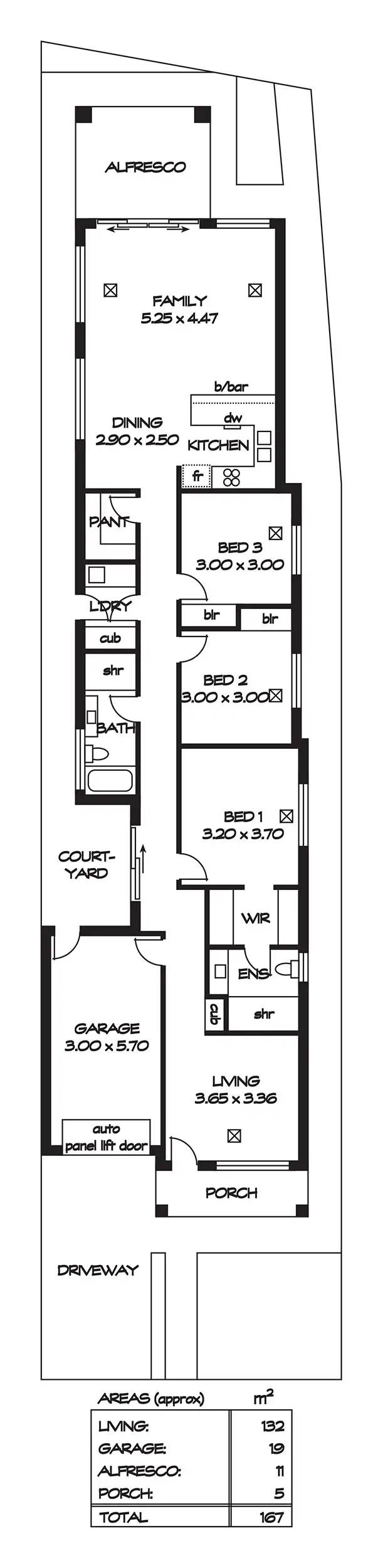 Floorplan of Homely house listing, 6B Chester Crescent, Pooraka SA 5095