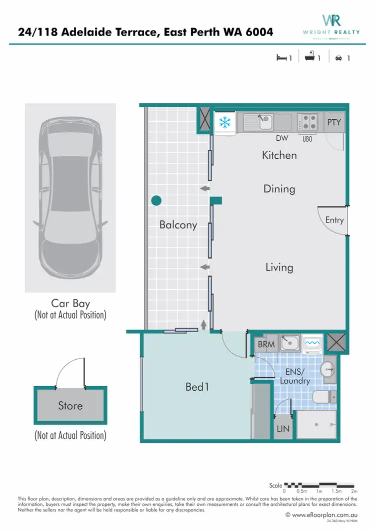 Floorplan of Homely house listing, 24/118 Adelaide Terrace, East Perth WA 6004