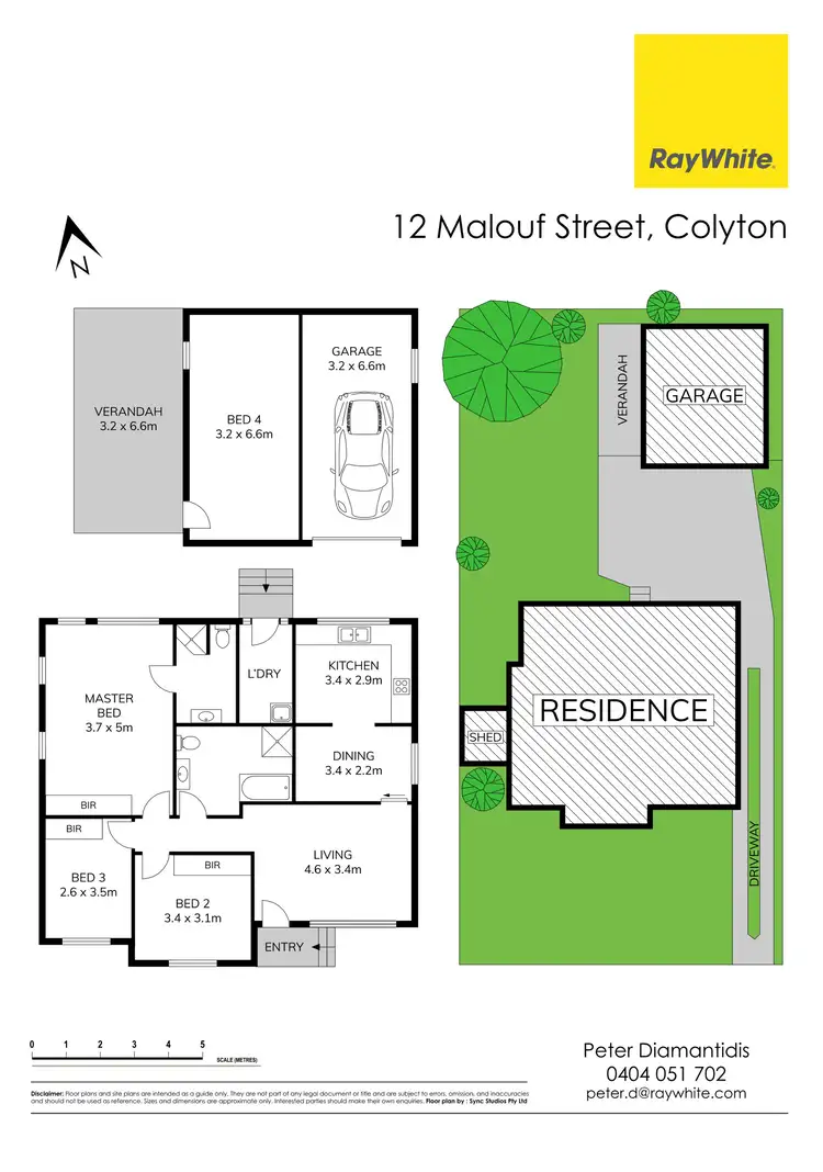 Floorplan of Homely house listing, 12 Malouf Street, Colyton NSW 2760