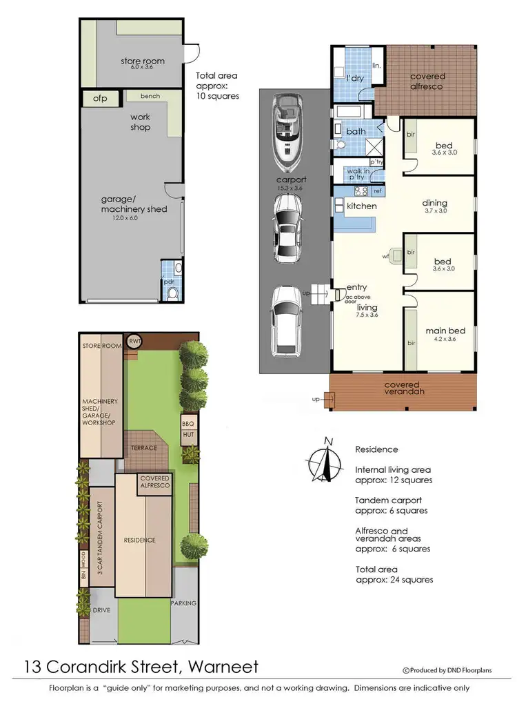Floorplan of Homely house listing, 13 Corandirk Street, Warneet VIC 3980