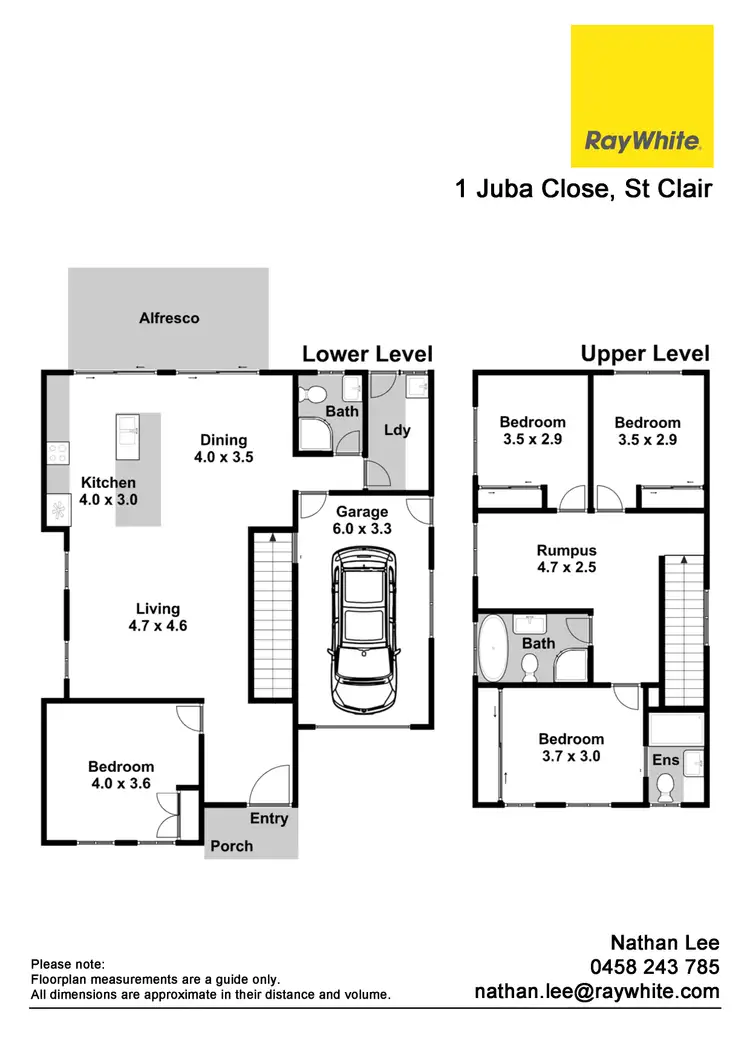 Floorplan of Homely house listing, 1 Juba Close, St Clair NSW 2759