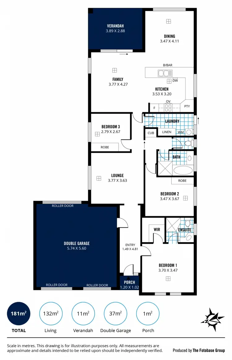 Floorplan of Homely house listing, 26 Angle Road, Seaford Meadows SA 5169