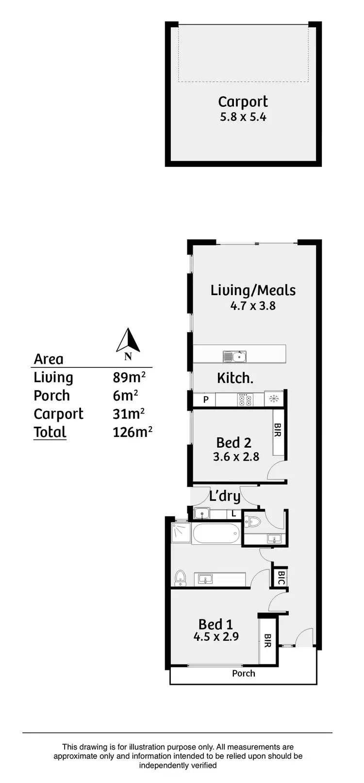 Floorplan of Homely house listing, 12 Innes Lane, Mount Barker SA 5251