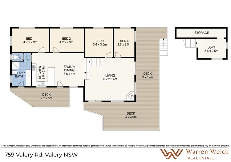 Floorplan of Homely rural property listing, 759 Valery  Road, Bellingen NSW 2454