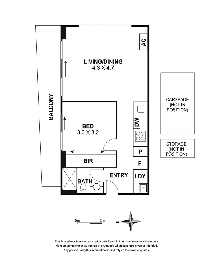 Floorplan of Homely apartment listing, 807/33 Judd Street, Richmond VIC 3121