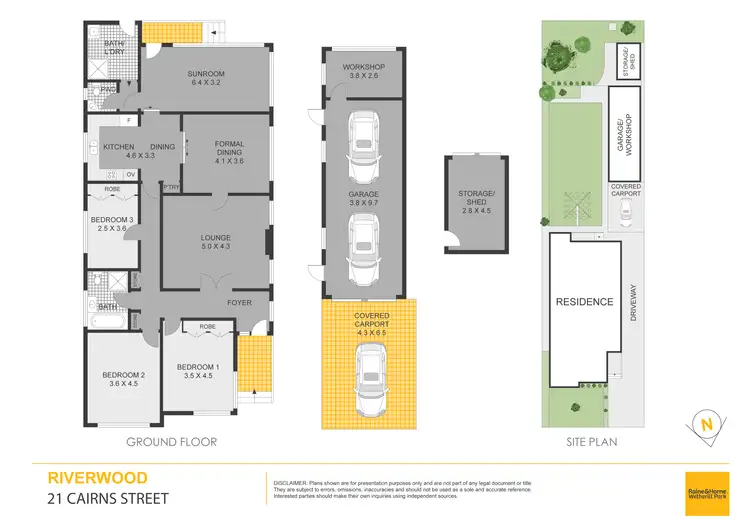 Floorplan of Homely house listing, 21 Cairns Street, Riverwood NSW 2210