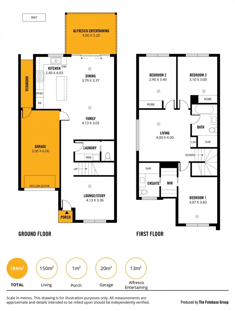 Floorplan of Homely house listing, 20 Jarvis Drive, Hectorville SA 5073