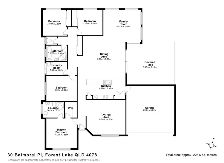 Floorplan of Homely house listing, 30 Balmoral Place, Forest Lake QLD 4078