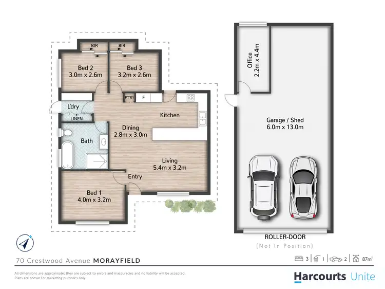 Floorplan of Homely house listing, 70 Crestwood Avenue, Morayfield QLD 4506