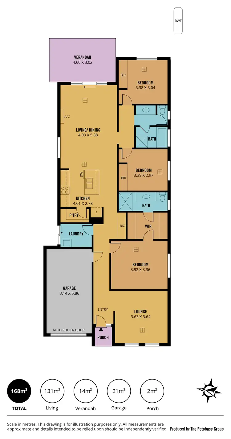Floorplan of Homely house listing, 17 Owen Place, Morphett Vale SA 5162