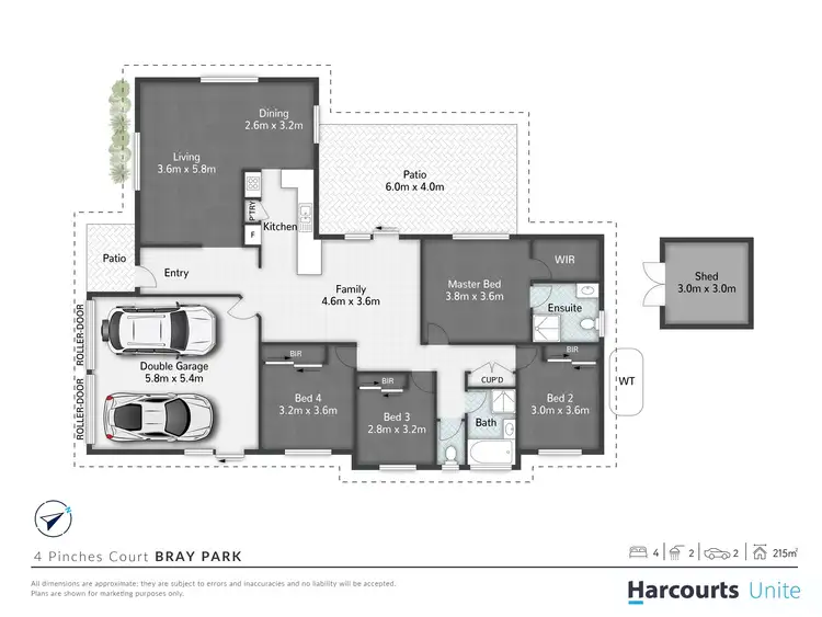 Floorplan of Homely house listing, 4 Pinches Court, Bray Park QLD 4500