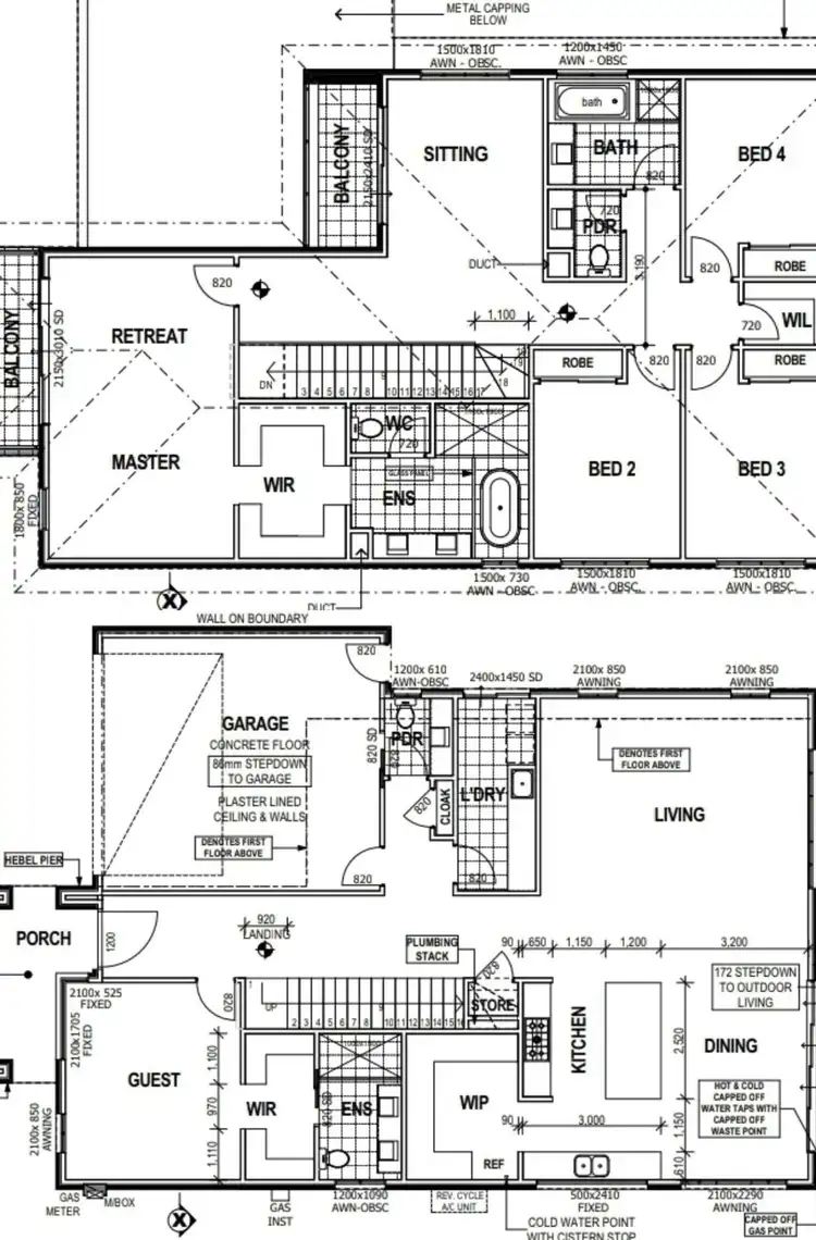 Floorplan of Homely house listing, 20 Rochford Drive, Donnybrook VIC 3064