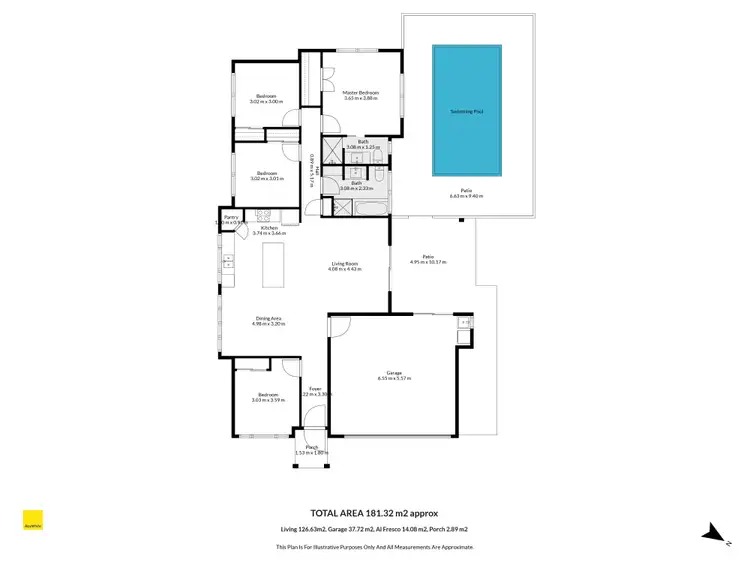 Floorplan of Homely house listing, 42 Julaji Close, Cooya Beach QLD 4873